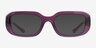 Vogue Eyewear VO5568 Transparent Purple PlasticEyeglass Frames from EyeBuyDirect, with Tinted Lenses