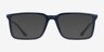 Armani Exchange AX3141U Shiny Blue MétalMontures de lunettes de vue d'EyeBuyDirect, Avec des Verres Teintés