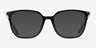 Armani Exchange AX3142U Shiny Black MétalMontures de lunettes de vue d'EyeBuyDirect, Avec des Verres Teintés