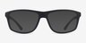 ARNETTE AN7291 Matte Recycled Black Matériaux biosourcésMontures de lunettes de vue d'EyeBuyDirect, Avec des Verres Teintés