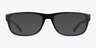 ARNETTE AN7289U Recycled Black Matériaux biosourcésMontures de lunettes de vue d'EyeBuyDirect, Avec des Verres Teintés