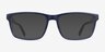 Coach HC6292U Transparent Dark Blue AcétateMontures de lunettes de vue d'EyeBuyDirect, Avec des Verres Teintés