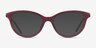 Armani Exchange AX3138U Shiny Bordeaux PlastiqueMontures de lunettes de vue d'EyeBuyDirect, Avec des Verres Teintés