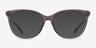 Coach HC6297D Transparent Tea AcétateMontures de lunettes de vue d'EyeBuyDirect, Avec des Verres Teintés