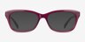 Coach HC6285U Milky Merlot AcetateEyeglass Frames from EyeBuyDirect, with Tinted Lenses