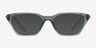 Vogue Eyewear VO5698 Transparent Mallard Green PlasticEyeglass Frames from EyeBuyDirect, with Tinted Lenses