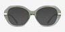 Vogue Eyewear VO5705B Transparent Green PlasticEyeglass Frames from EyeBuyDirect, with Tinted Lenses