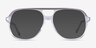 Ray-Ban RB5698 Gray Transparent AcetateEyeglass Frames from EyeBuyDirect, with Tinted Lenses