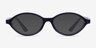 Ray-Ban RB7265 Noir PlastiqueMontures de lunettes de vue d'EyeBuyDirect, Avec des Verres Teintés