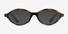 Ray-Ban RB7265 Tortoise PlasticEyeglass Frames from EyeBuyDirect, with Tinted Lenses