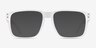 Oakley Holbrook Rx Matte Clear PlastiqueMontures de lunettes de vue d'EyeBuyDirect, Avec des Verres Teintés