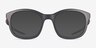Oakley Neoture Satin Black PlastiqueMontures de lunettes de vue d'EyeBuyDirect, Avec des Verres Teintés