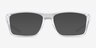 Oakley Rafter Polished Clear PlasticEyeglass Frames from EyeBuyDirect, with Tinted Lenses