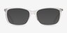 Michael Kors MK4030 Vivianna Ii Transparent AcétateMontures de lunettes de vue d'EyeBuyDirect, Avec des Verres Teintés