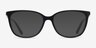Michael Kors MK4067U Santa Clara Noir AcétateMontures de lunettes de vue d'EyeBuyDirect, Avec des Verres Teintés