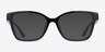 Michael Kors MK4094U Karlie I Noir PlastiqueMontures de lunettes de vue d'EyeBuyDirect, Avec des Verres Teintés