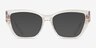 Michael Kors MK4149U Puglia Transparent PlasticEyeglass Frames from EyeBuyDirect, with Tinted Lenses