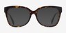 Michael Kors MK4091 Palawan Écaille Noire AcétateMontures de lunettes de vue d'EyeBuyDirect, Avec des Verres Teintés