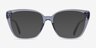 Michael Kors MK4110U Avila Blue Transparent AcétateMontures de lunettes de vue d'EyeBuyDirect, Avec des Verres Teintés