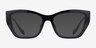 Michael Kors MK4149U Puglia Noir PlastiqueMontures de lunettes de vue d'EyeBuyDirect, Avec des Verres Teintés