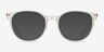 Emporio Armani EA3168 Shiny Crystal PlasticEyeglass Frames from EyeBuyDirect, with Tinted Lenses