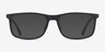 Emporio Armani EA3135F Rubber Black PlastiqueMontures de lunettes de vue d'EyeBuyDirect, Avec des Verres Teintés
