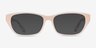 Emporio Armani EA3238U Shiny Opaline Tundra AcétateMontures de lunettes de vue d'EyeBuyDirect, Avec des Verres Teintés