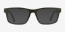Emporio Armani EA3265U Shiny Green AcétateMontures de lunettes de vue d'EyeBuyDirect, Avec des Verres Teintés