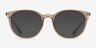 Emporio Armani EA3168 Shiny Transparent Tundra PlastiqueMontures de lunettes de vue d'EyeBuyDirect, Avec des Verres Teintés