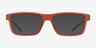 ARNETTE Cross Fade Ii Transparent Orange Matériaux biosourcésMontures de lunettes de vue d'EyeBuyDirect, Avec des Verres Teintés