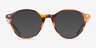 Ray-Ban RB5430F Striped Brown AcetateEyeglass Frames from EyeBuyDirect, with Tinted Lenses