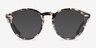 Ray-Ban RB7680V Larry Gray Tortoise AcetateEyeglass Frames from EyeBuyDirect, with Tinted Lenses