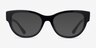 Vogue Eyewear VO5604 Black AcetateEyeglass Frames from EyeBuyDirect, with Tinted Lenses