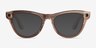 Ray-Ban Meta Skyler (Gen 2) Shiny Peach Plastic from EyeBuyDirect, with Tinted Lenses