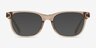 Armani Exchange AX3057F Shiny Transparent Tundra AcétateMontures de lunettes de vue d'EyeBuyDirect, Avec des Verres Teintés