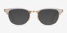Ray-Ban RB5154 Clubmaster Transparent AcetateEyeglass Frames from EyeBuyDirect, with Tinted Lenses