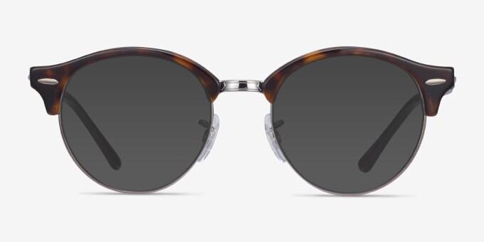 Ray-Ban RB4246V Clubround - Browline Black Frame Glasses For  display picture 1