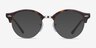 Ray-Ban RB4246V Clubround Tortoise Acetate-metalEyeglass Frames from EyeBuyDirect, with Tinted Lenses