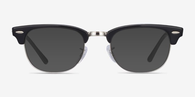 Ray-Ban RB5154 Clubmaster Black Acetate-metalEyeglass Frames from EyeBuyDirect, with Tinted Lenses
