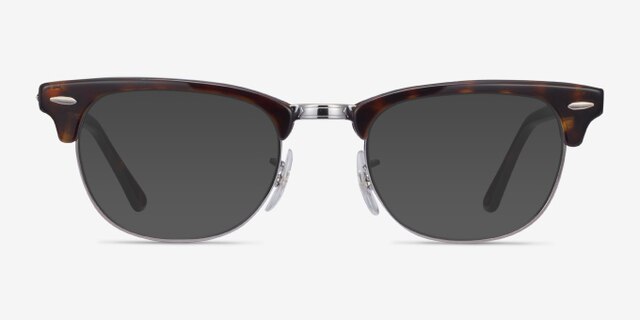 Ray-Ban RB5154 Clubmaster Tortoise Acetate-metalEyeglass Frames from EyeBuyDirect, with Tinted Lenses