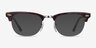 Ray-Ban RB5154 Clubmaster Tortoise Acetate-metalEyeglass Frames from EyeBuyDirect, with Tinted Lenses