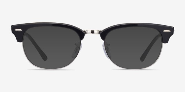 Ray-Ban RB5154 Clubmaster Black Acetate-metalEyeglass Frames from EyeBuyDirect, with Tinted Lenses