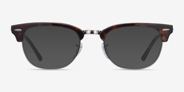 Ray-Ban RB5154 Clubmaster Tortoise Acetate-metalEyeglass Frames from EyeBuyDirect, with Tinted Lenses