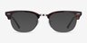 Ray-Ban RB5154 Clubmaster Tortoise Acetate-metalEyeglass Frames from EyeBuyDirect, with Tinted Lenses