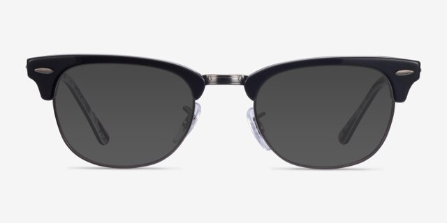 Ray-Ban RB5154 Clubmaster Black Multicolor Acetate-metalMontures de lunettes de vue d'EyeBuyDirect, Avec des Verres Teintés