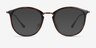 Ray-Ban RB7140 Tortoise Bronze Plastic-metalEyeglass Frames from EyeBuyDirect, with Tinted Lenses
