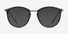 Ray-Ban RB7140 Black Gold Plastic-metalEyeglass Frames from EyeBuyDirect, with Tinted Lenses