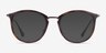 Ray-Ban RB7140 Tortoise Plastic-metalEyeglass Frames from EyeBuyDirect, with Tinted Lenses