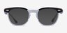 Ray-Ban RB5398 Hawkeye Black Clear AcetateEyeglass Frames from EyeBuyDirect, with Tinted Lenses