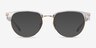 Ray-Ban RB6396 Clear Gold AcetateEyeglass Frames from EyeBuyDirect, with Tinted Lenses
